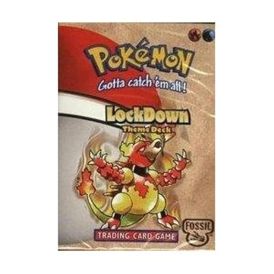 ポケモンカードゲーム Pokemon LockDown Theme Deck FOSSIL Fossil Theme Deck - 